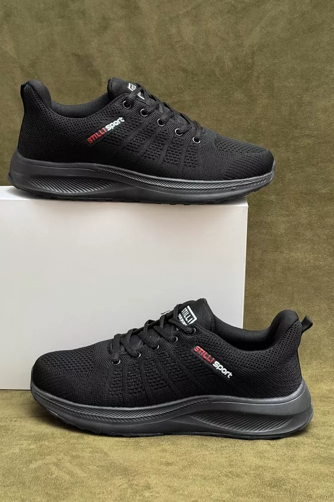 Купить Кроссовки мужские демисезонные, цвет черный, 248RH195 - Фото №1