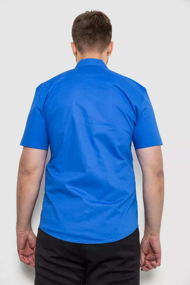 Купити Сорочка чоловіча класична   -уцінка, колір електрик, 214R7115-U-5 - Фото №4