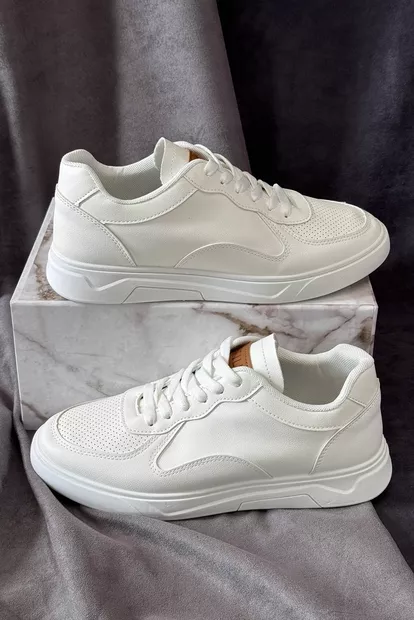 Кеды мужские, цвет белый, 248RR128