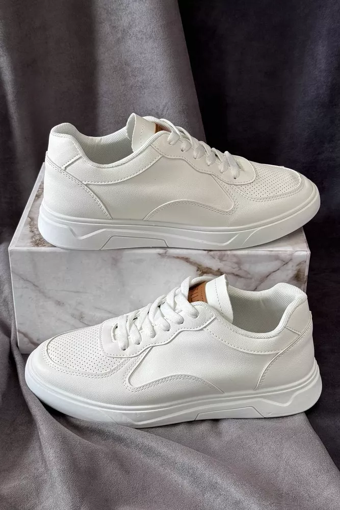 Купить Кеды мужские, цвет белый, 248RR128 - Фото №1