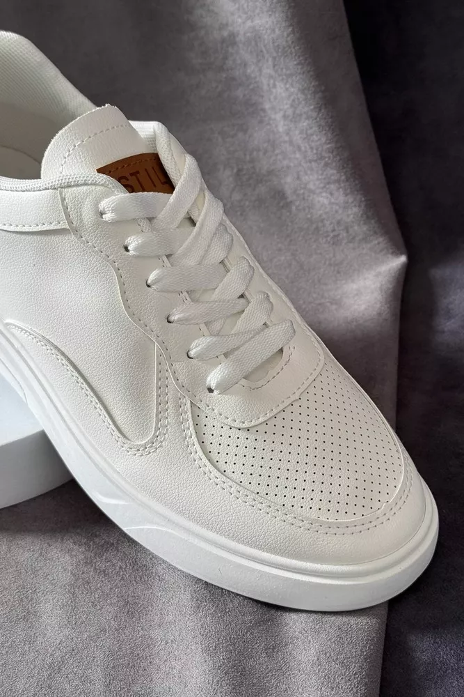 Купить Кеды мужские, цвет белый, 248RR128 - Фото №3