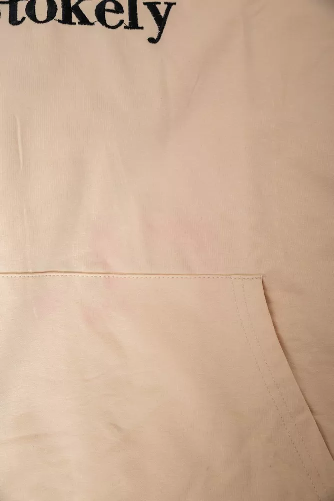 Купить Спортивный костюм женский двухнитка  -уценка, цвет бежевый, 214R1419-006-U-6 оптом - Фото №7