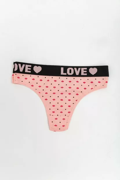 Трусы женские стринги, цвет светло-розовый, 131R211