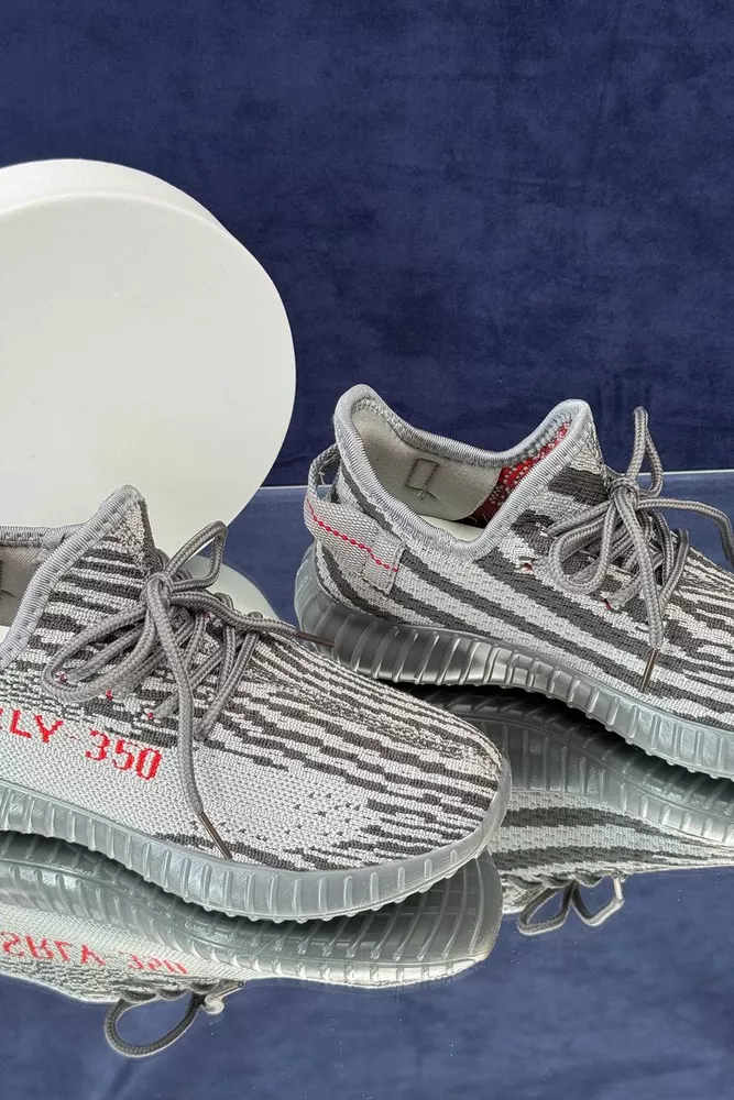 Купити Кросівки жіночі  текстиль, колір сірий, 243R350 - Фото №2