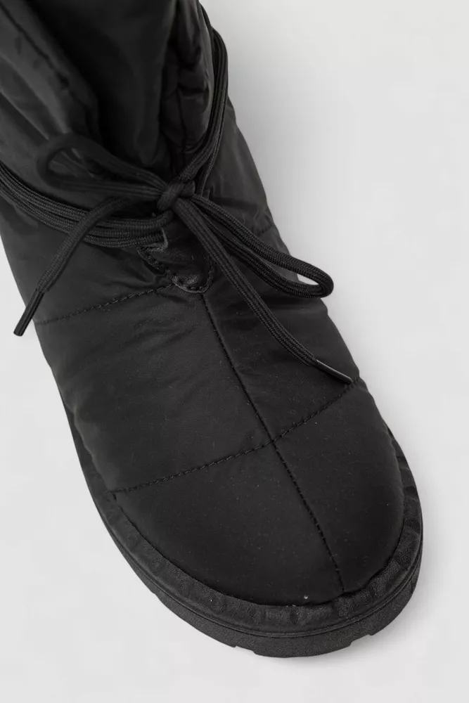 Купить Дутики женские зимние на меху, цвет черный, 248RFM600 - Фото №2