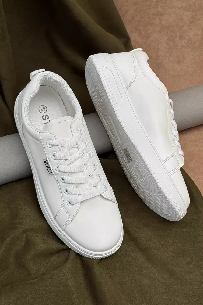 Купити Кеди чоловічі, колір білий, 248RR196 оптом - Фото №3