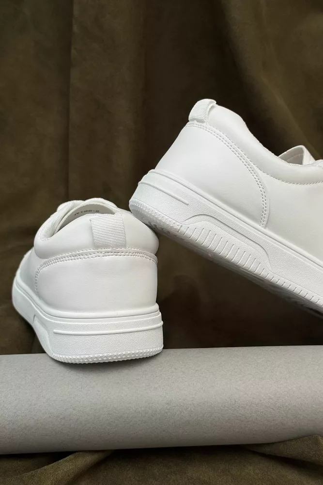 Купити Кеди чоловічі, колір білий, 248RR196 оптом - Фото №4