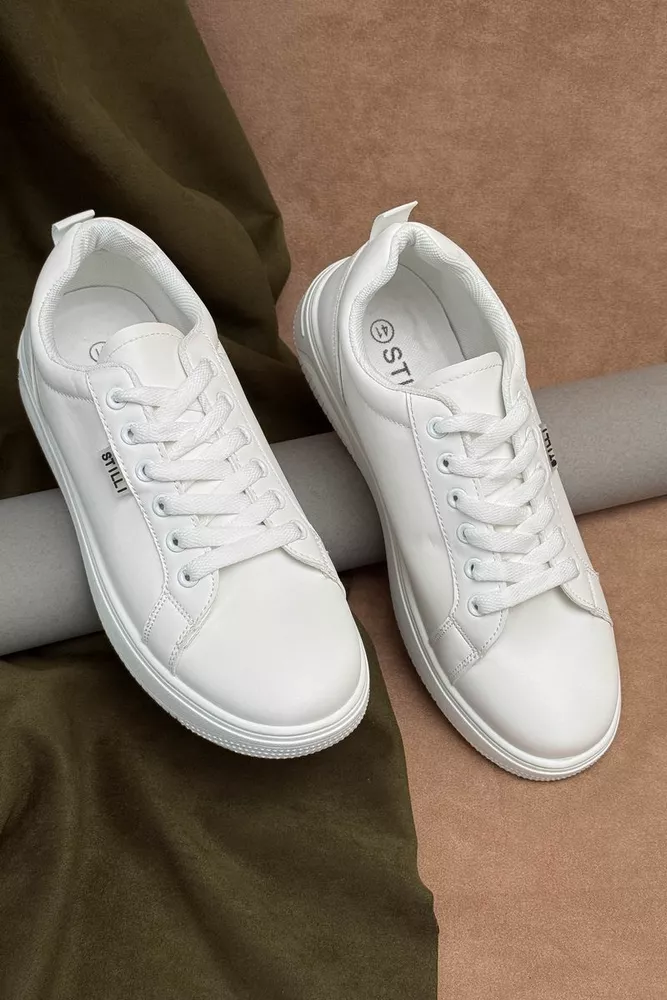 Купити Кеди чоловічі, колір білий, 248RR196 оптом - Фото №1