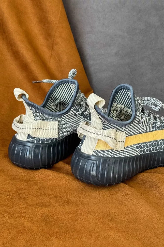 Купити Кросівки жіночі текстиль 243R778, колір Джинс оптом - Фото №4