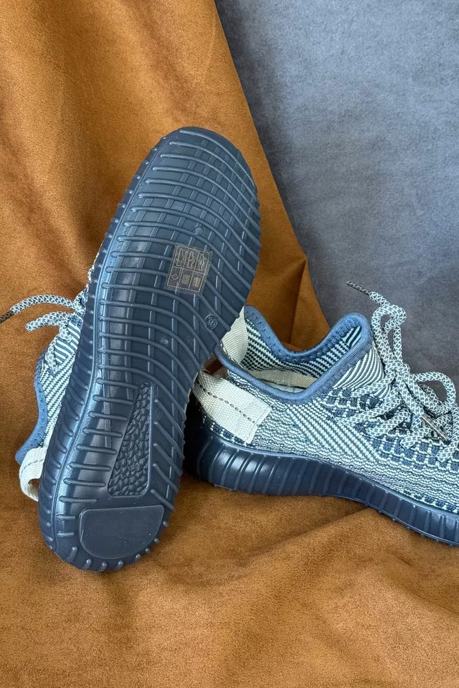 Купити Кросівки жіночі текстиль 243R778, колір Джинс оптом - Фото №5