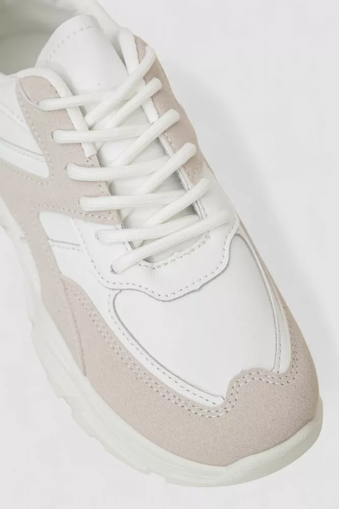 Купить Кроссовки женские  -уценка, цвет бело-серый, 248RA150-7R-U-1 - Фото №2