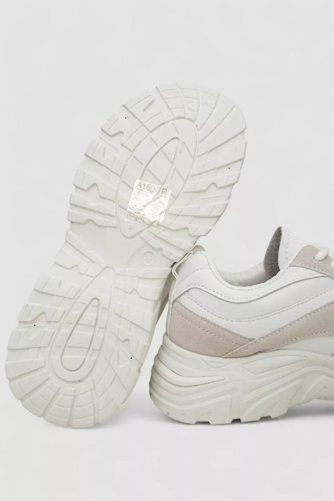 Купить Кроссовки женские  -уценка, цвет бело-серый, 248RA150-7R-U-1 - Фото №5