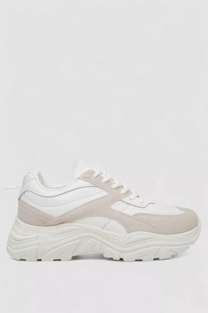 Купить Кроссовки женские  -уценка, цвет бело-серый, 248RA150-7R-U-1 - Фото №1