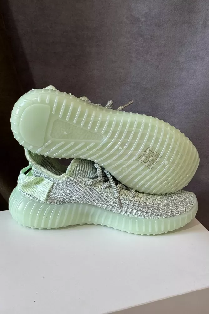 Купити Кросівки жіночі текстиль 243R778, колір Зелений оптом - Фото №5