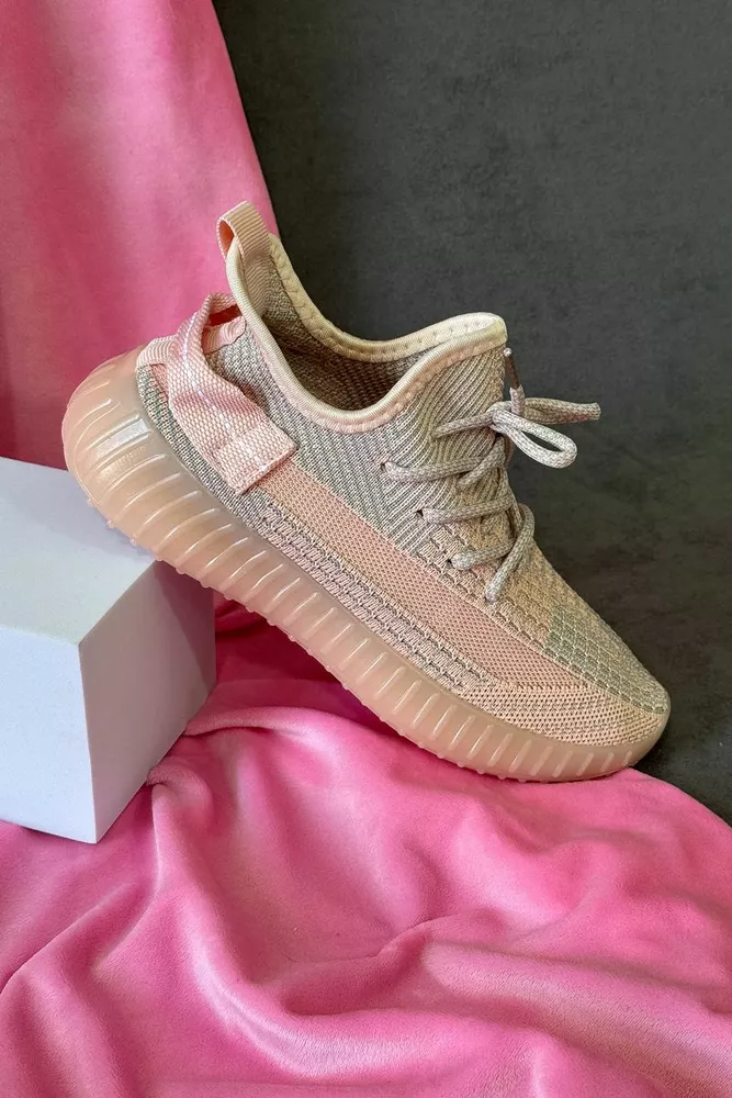 Купити Кросівки жіночі текстиль 243R778, колір Рожевий оптом - Фото №1