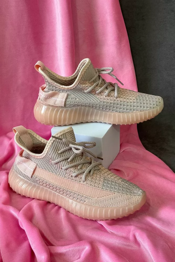 Купити Кросівки жіночі текстиль 243R778, колір Рожевий оптом - Фото №2