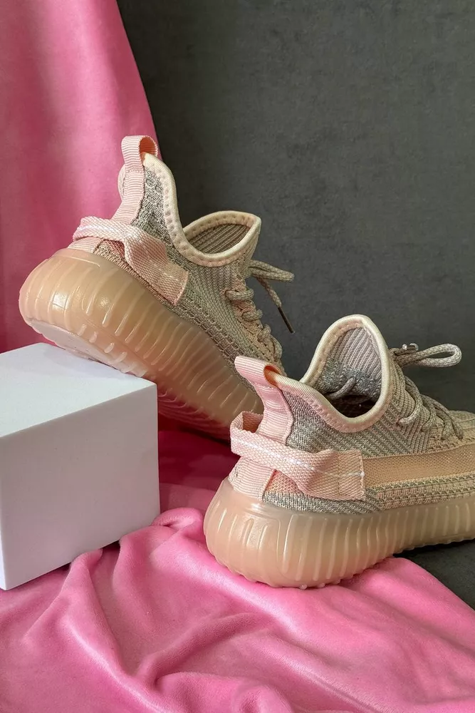 Купити Кросівки жіночі текстиль 243R778, колір Рожевий оптом - Фото №4