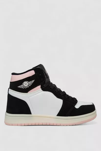 Кросівки жіночі зимові на хутрі  -уцінка, колір біло-рожевий, 248RHB470-U-5