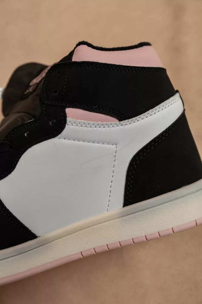 Купити Кросівки жіночі зимові на хутрі  -уцінка, колір біло-рожевий, 248RHB470-U-5 оптом - Фото №9