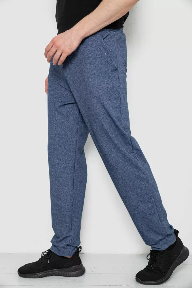 Купити Спортивні штани чоловічі, колір джинс, 238R122-1 - Фото №3