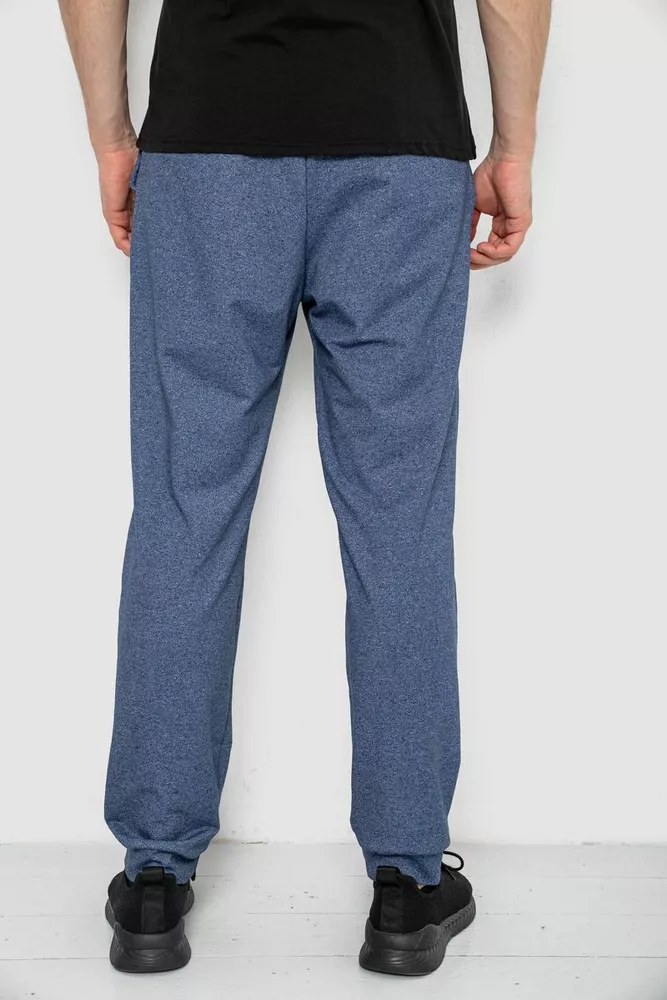 Купити Спортивні штани чоловічі, колір джинс, 238R122-1 - Фото №4