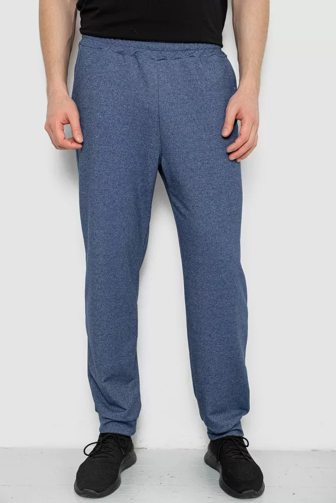 Купити Спортивні штани чоловічі, колір джинс, 238R122-1 - Фото №1
