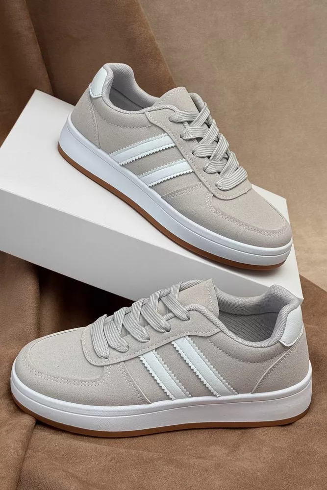 Купити Кросівки жіночі, колір сіро-білий, 248RJH50 оптом - Фото №1