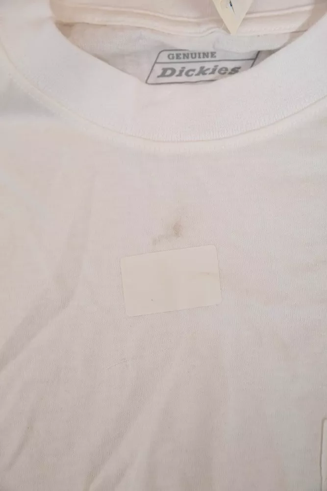 Купити Футболка чоловіча однотонна  -уцінка, колір білий, 238R57832-U - Фото №6