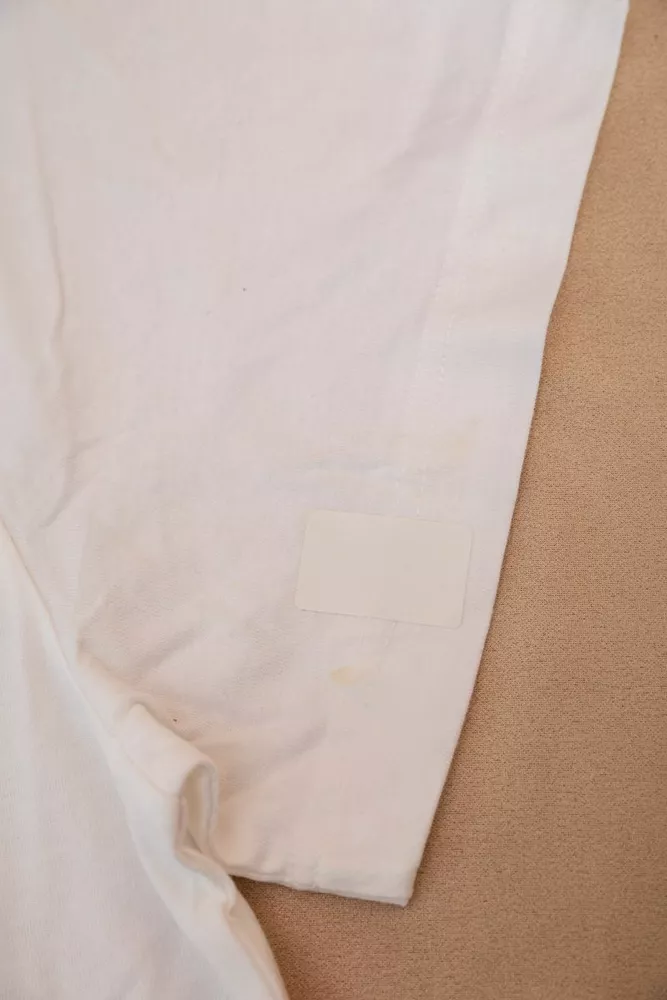 Купить Футболка мужская однотонная  -уценка, цвет белый, 238R57832-U-3 оптом - Фото №6