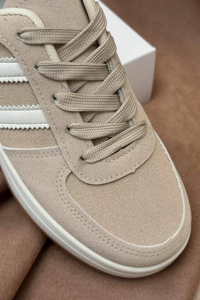 Купити Кросівки жіночі, колір бежевий, 248RJH50 оптом - Фото №2