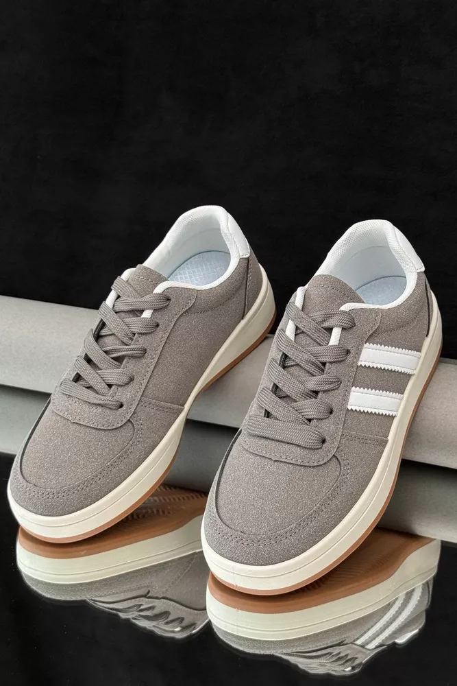 Купити Кросівки жіночі, колір сірий, 248RJH50 оптом - Фото №1