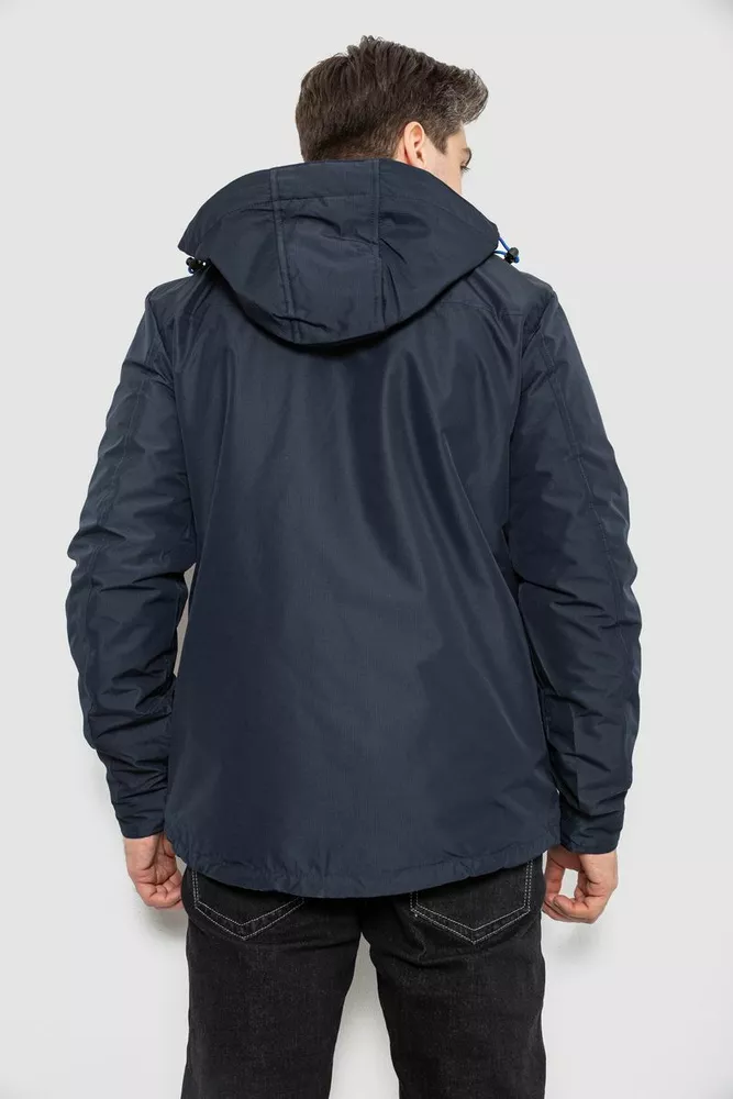 Купить Куртка мужская демисезонная, цвет синий, 244RL26175 - Фото №4