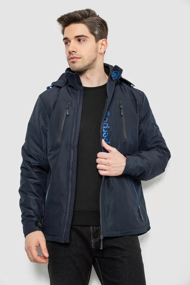 Купить Куртка мужская демисезонная, цвет синий, 244RL26175 - Фото №5