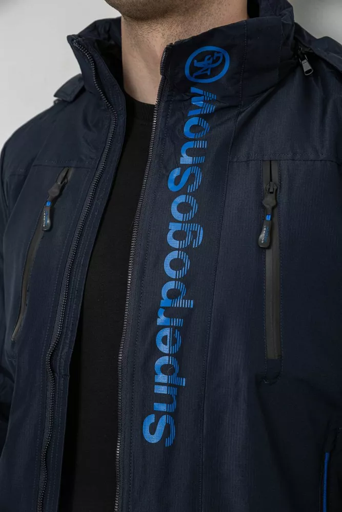 Купить Куртка мужская демисезонная, цвет синий, 244RL26175 - Фото №6