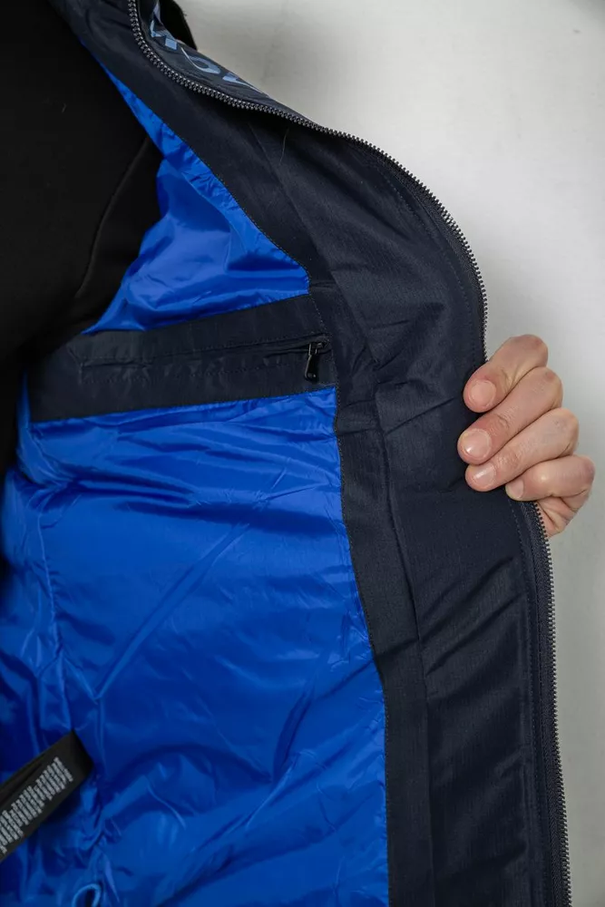 Купить Куртка мужская демисезонная, цвет синий, 244RL26175 - Фото №7