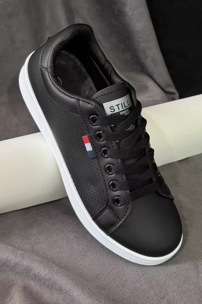 Купити Кеди жіночі, колір чорний, 248RR63 оптом - Фото №1