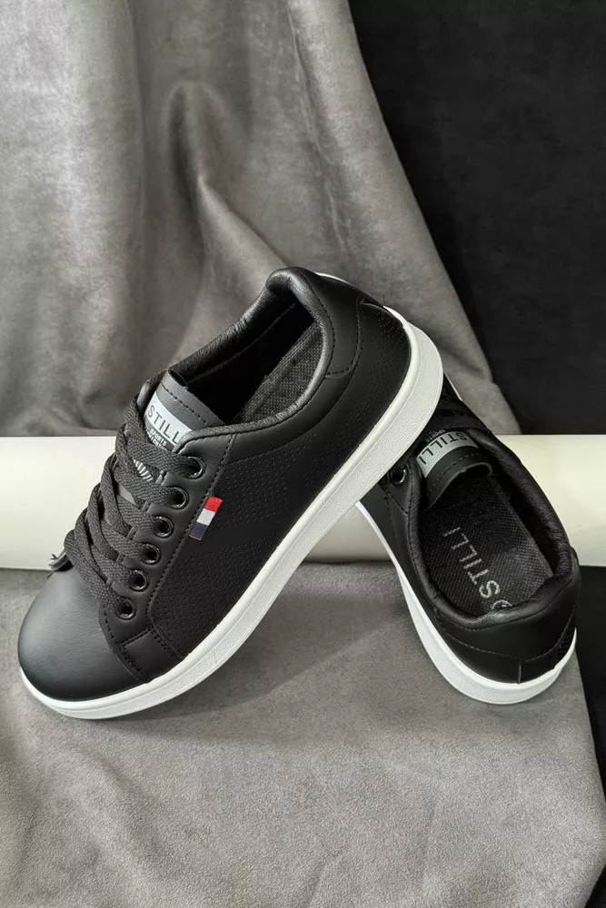 Купити Кеди жіночі, колір чорний, 248RR63 оптом - Фото №5