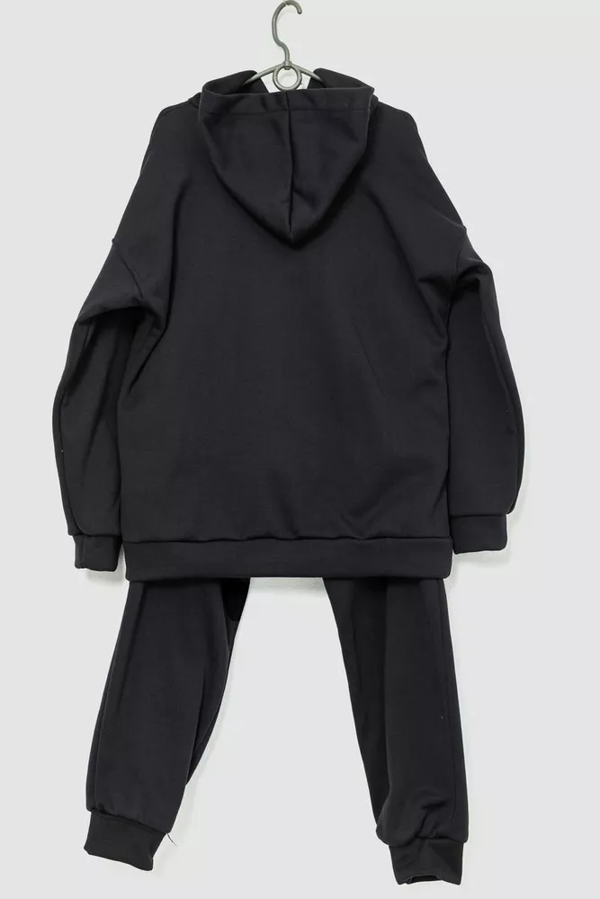 Купить Спорт костюм женский на флисе  -уценка, цвет черный, 177R230-5-U-1 - Фото №3