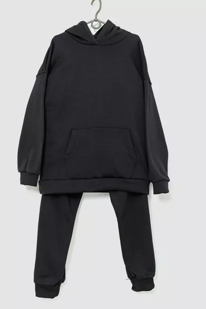 Спорт костюм женский на флисе  -уценка, цвет черный, 177R230-5-U-1