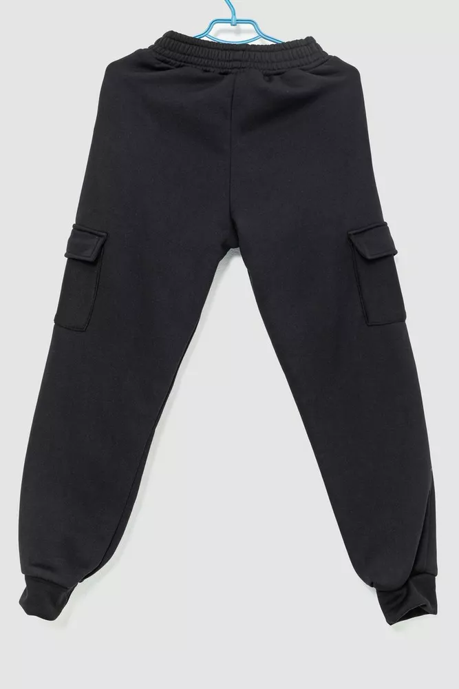 Купить Спорт костюм женский на флисе  -уценка, цвет черный, 177R230-5-U-1 - Фото №6