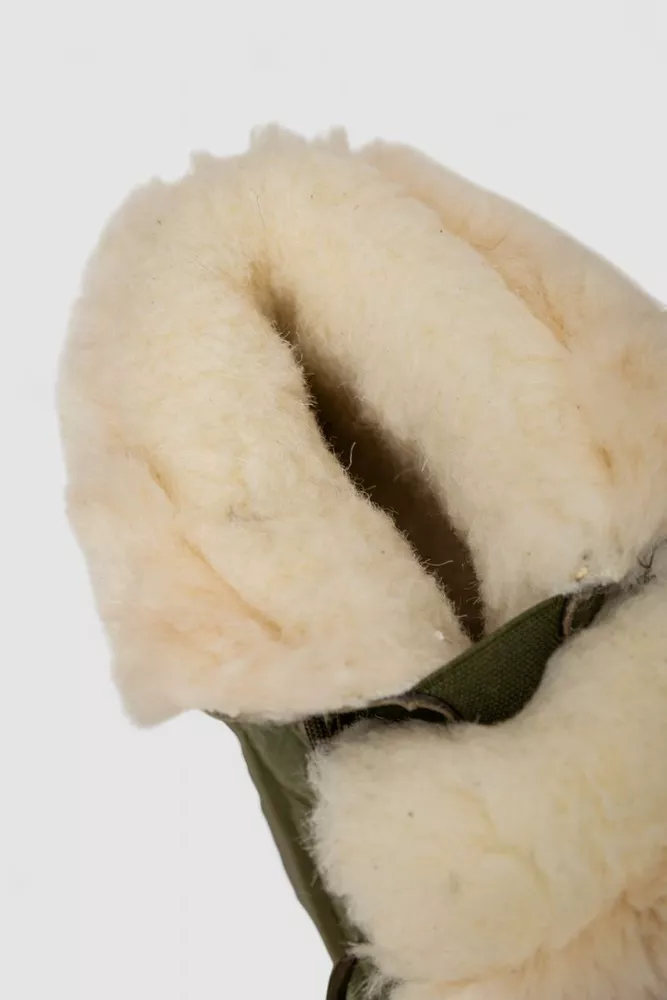 Купить Угги женские на меху  -уценка, цвет зеленый, 243RL952-8A-U-21 - Фото №6