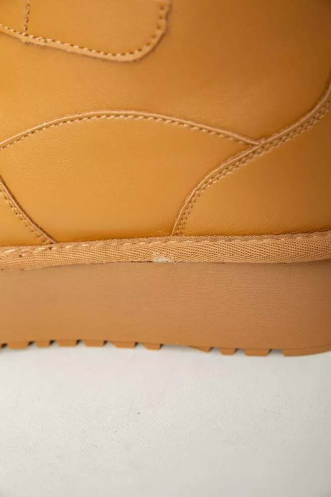 Купити Уггі жіночі на хутрі  -уцінка, колір коричневий, 243RL953-U-17 - Фото №7