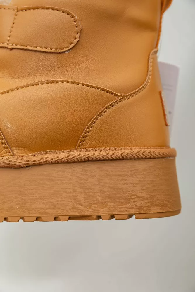 Купити Уггі жіночі на хутрі  -уцінка, колір коричневий, 243RL953-U-18 - Фото №7