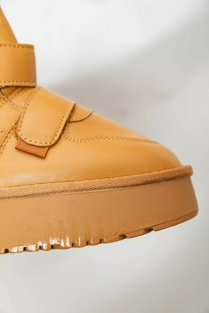 Купити Уггі жіночі на хутрі  -уцінка, колір коричневий, 243RL953-U-19 - Фото №7