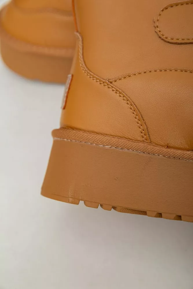 Купить Угги женские на меху  -уценка, цвет коричневый, 243RL953-U-22 - Фото №8