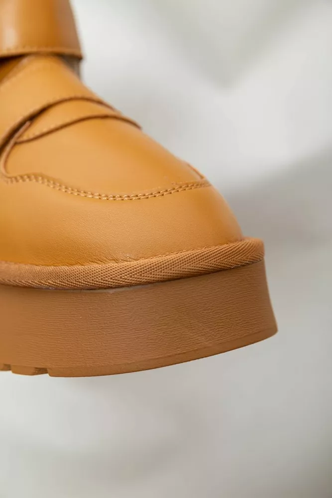 Купить Угги женские на меху  -уценка, цвет коричневый, 243RL953-U-23 - Фото №7