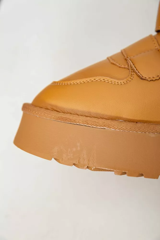 Купить Угги женские на меху  -уценка, цвет коричневый, 243RL953-U-26 - Фото №7