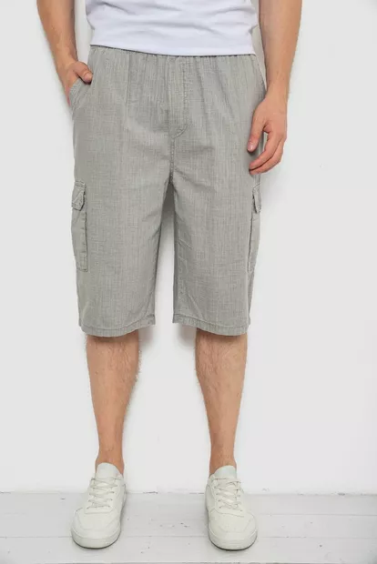 Шорти чоловічі, колір сірий, 244RB4