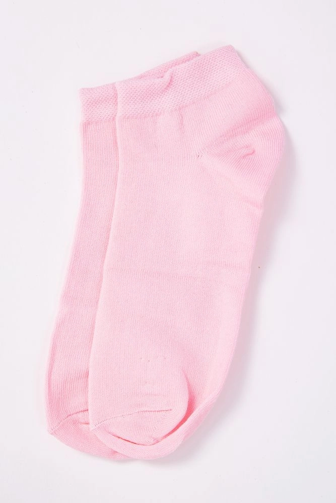 Купить Женские короткие носки розового цвета 151R5066 оптом - Фото №1