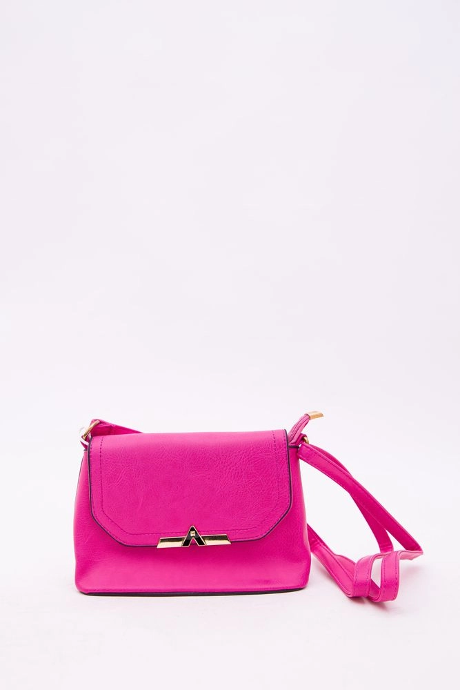 Купити Сумка-клатч із шкірзаму рожевого кольору 167RF-9 - Фото №1